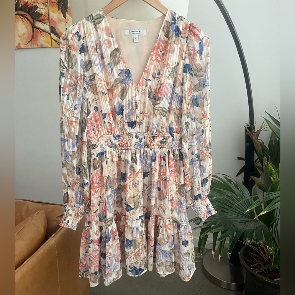 Ever New Joella V-neck Mini Dress - Picture 2 of 6